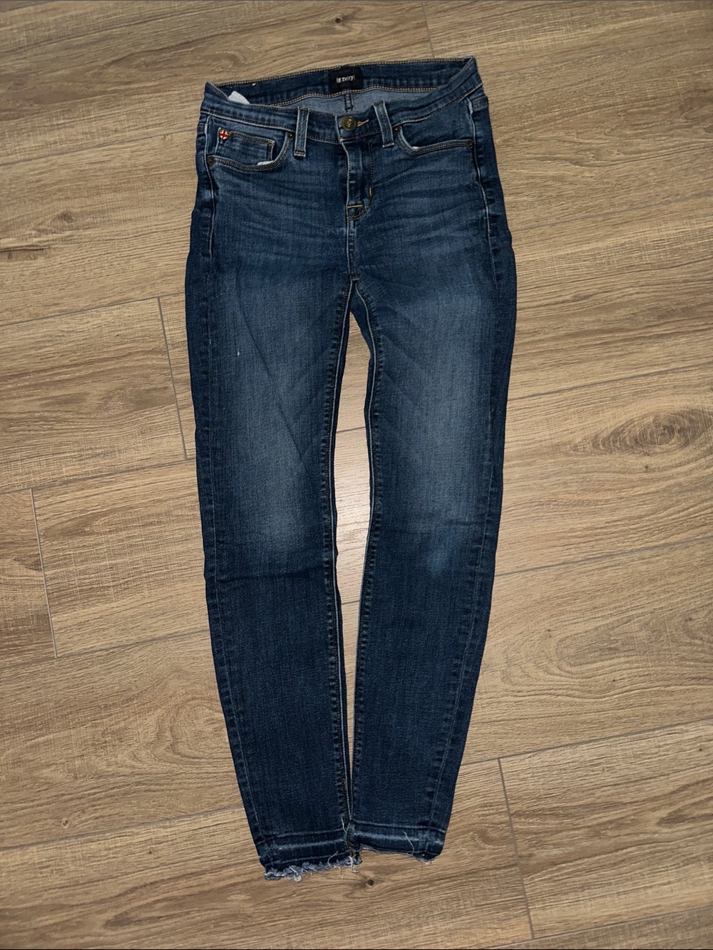 Hudson Jeans Dark Blue Skinny with Subtle Fade